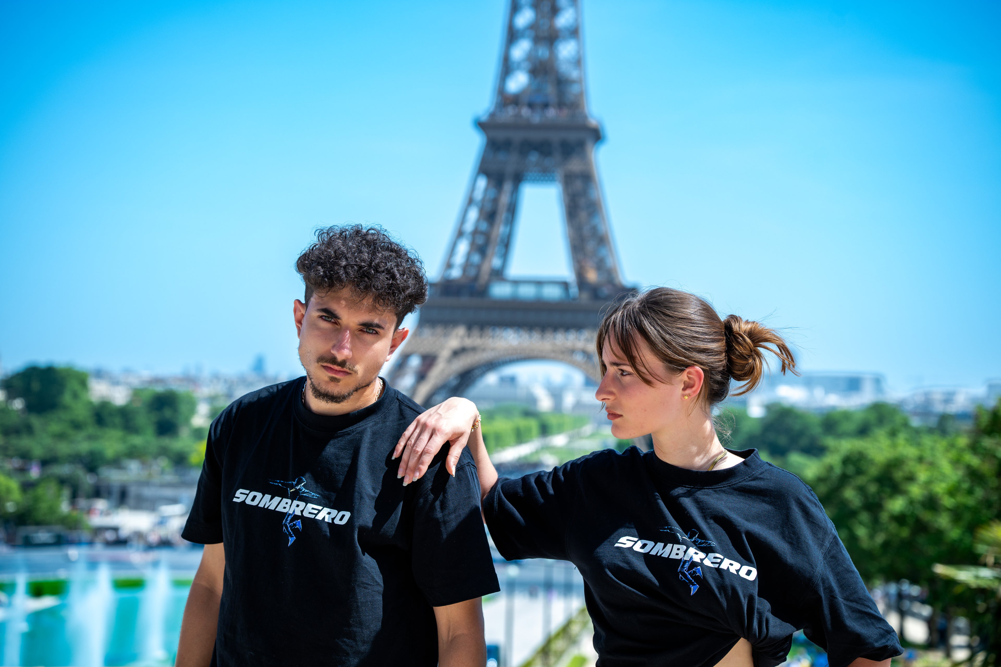 T-shirt Oversize Noir – Coton Épais Premium | SOMBRERO